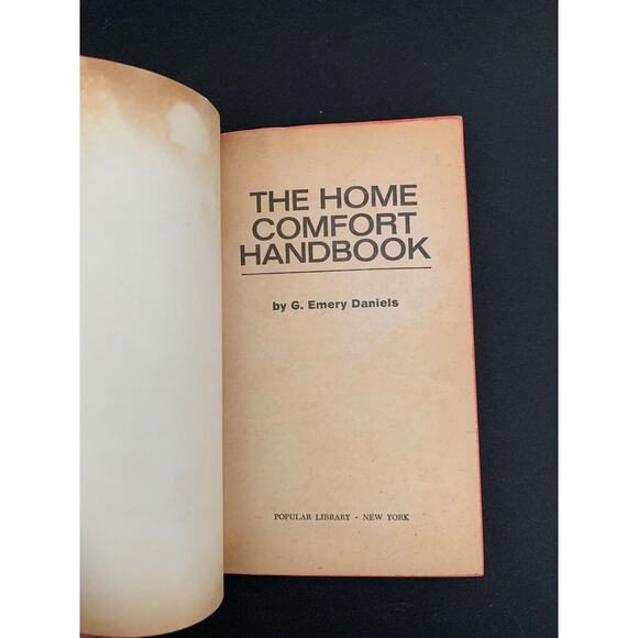 Vintage 1966 The Home Comfort Handbook Paperback Nontechnical Guide - Picture 4 of 5